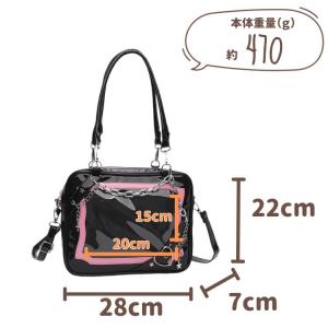 【2way】痛バッグ トートバック ショルダー...の詳細画像1
