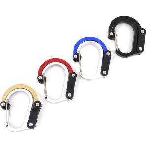 バッグハンガー カラビナフック カラビナ 荷物...の詳細画像1