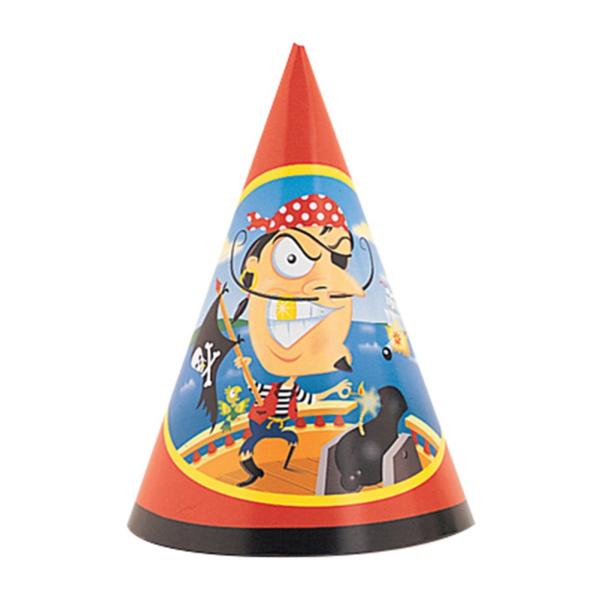 【並行輸入品】金歯の海賊 12711 Gold Tooth Pirate Party Hats, 8...
