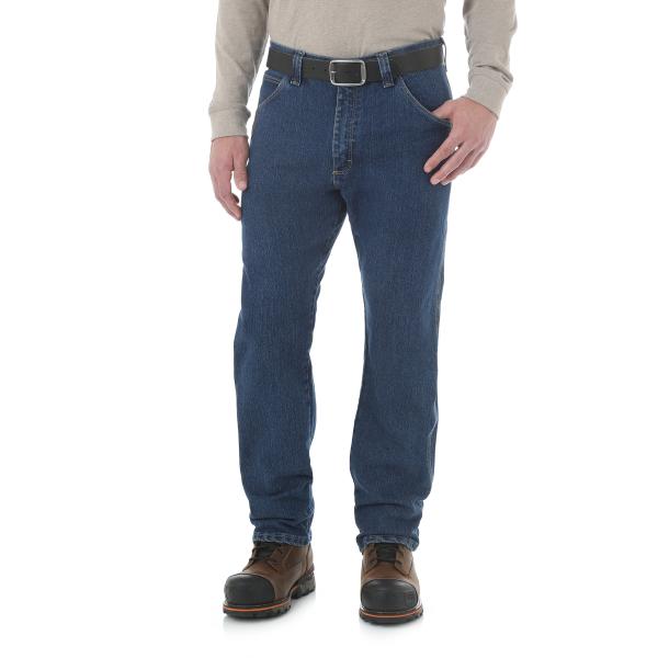 Wrangler Men&apos;s Five Pocket Jean, mid Stone, 32x32 ...