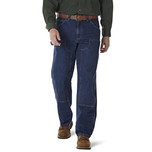 【並行輸入品】Wrangler RIGGS WORKWEAR メンズ ゆったりめ&amp;長め丈 作業用ジー...