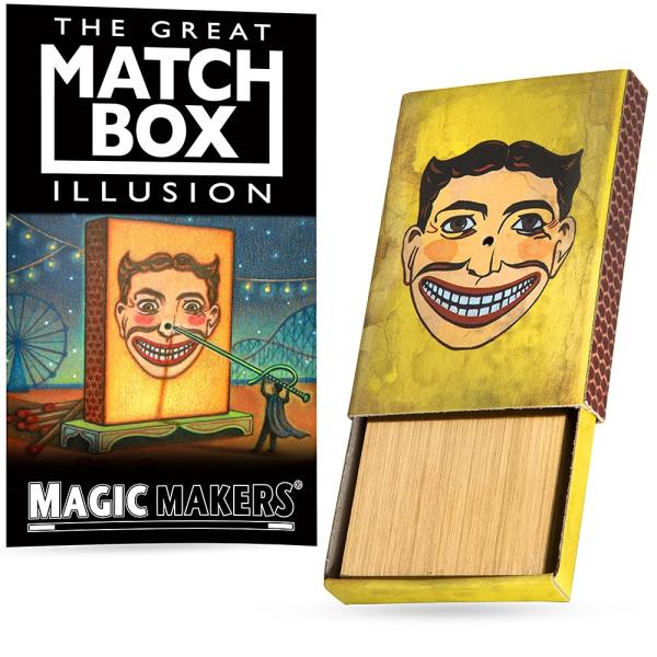 Magic Makers the Match Box Penetration Magic Trick...