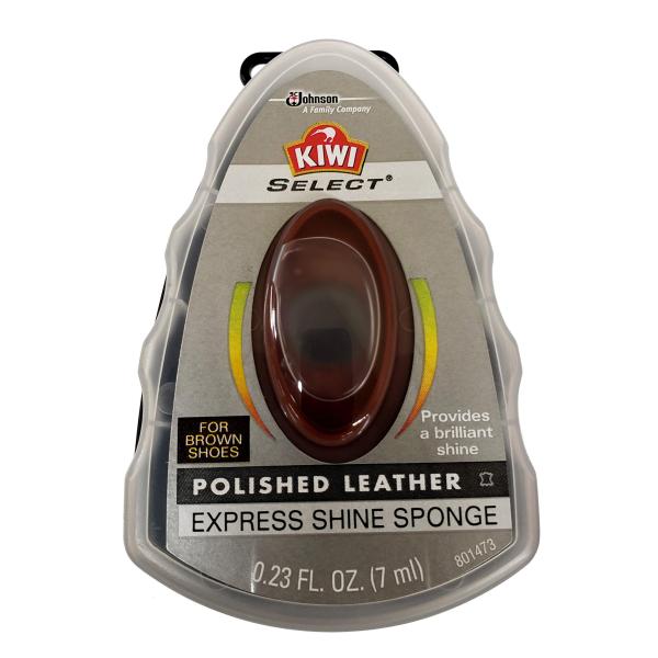 【並行輸入品】Kiwi SELECT エクスプレス シャイン スポンジ   ブラウン Kiwi SE...