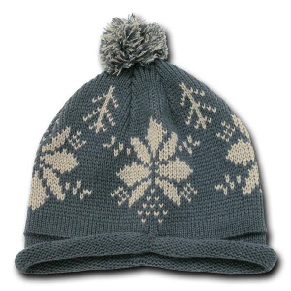 【並行輸入品】DECKY HAT レディース カラー: グレー DECKY Snowflake Ro...