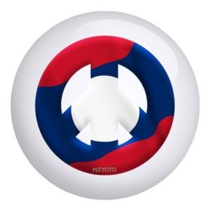 【並行輸入品】Laos Meyoto 旗ボーリングボール 12lbs Bowlerstore Products Laos Meyoto Flag