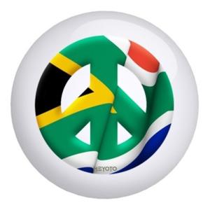 【並行輸入品】南アフリカメヨト国旗ボーリングボール Bowlerstore Products South Africa Meyoto Flag