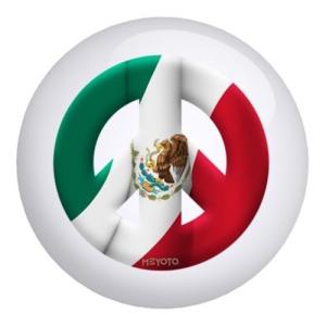 【並行輸入品】メキシコメヨト国旗ボーリングボール Bowlerstore Products Mexico Meyoto Flag Bowling