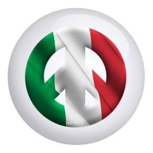 【並行輸入品】イタリアメヨト国旗ボーリングボール Italy Meyoto Flag Bowling Ball (16lbs)