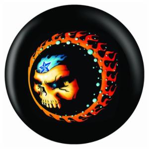 【並行輸入品】Flamingスカルボール Bowlerstore Products Flaming Skull Ball (15lbs)