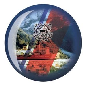 【並行輸入品】US Coast Guardボーリングボール US Coast Guard Bowling Ball (12lbs)