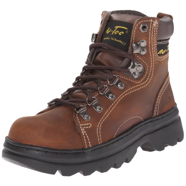 AdTec Women&apos;s 6&quot; Work Hiker Work Boot, Brown, 10 M...