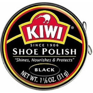 【並行輸入品】Kiwi Shoe Polish Paste Black (3 Pack) () Ki...