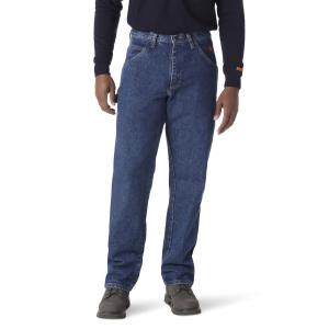 Wrangler Men's Riggs Workwear Flame Resistant Carpenter Jean, Den 並行輸入品｜allinone-d