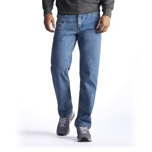 LeeメンズRegular Fit Straight Leg Jean US サイズ: 34x36 カラー: ブルー Lee Me 並行輸入品