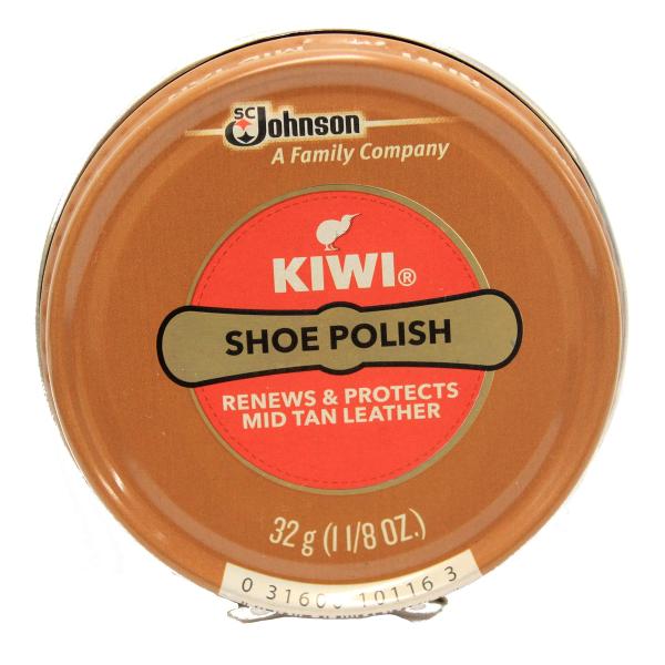 【並行輸入品】KIWI Mid Tan Shoe Polish 32g (1 1/8 Oz.)