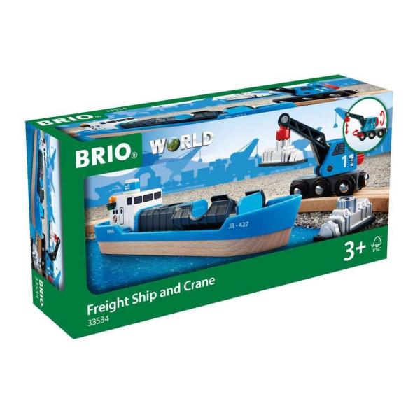 【並行輸入品】BRIO コンテナシップ 33534 BRIO World   33534 Conta...