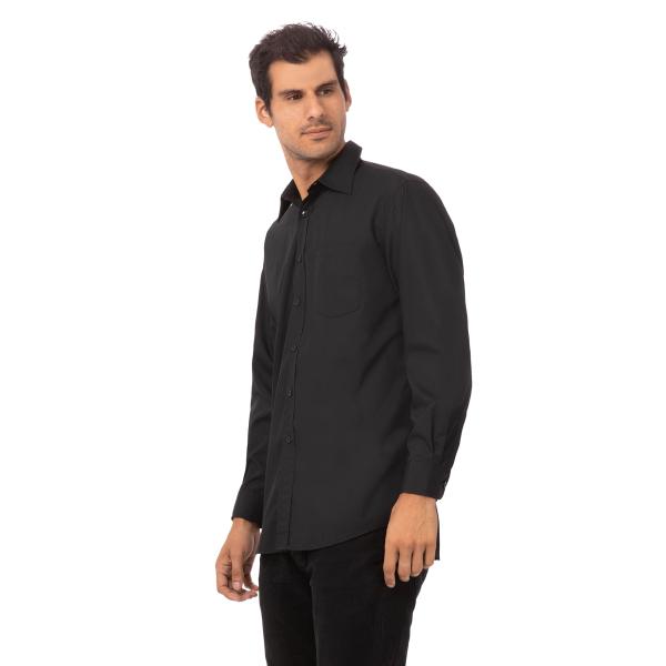 【並行輸入品】Chef Works Men's Basic Dress Shirt Chef Wor...