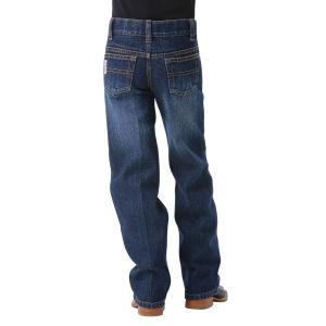 Cinch Boys' Big White Label Regular Jeans, Dark Stone wash, 12R C 並行輸入品｜allinone-d