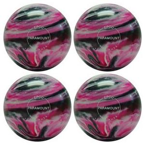 【並行輸入品】EPCO Candlepin Bowling ball Marbleized マゼンタ、ブラック&ホワイト4つボール Buy