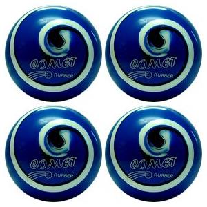 【並行輸入品】EPCO Candlepin Bowling ball Comet Proゴム ロイヤル、ブラック&ホワイト4つボール Bu