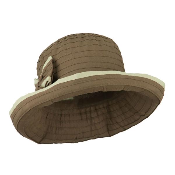 【並行輸入品】Woman &apos;s PolyリボンCrushable Hat with Bow Acce...