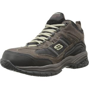 【並行輸入品】Skechers Work ソフトストライドキャノピー US サイズ: 8 X Wide カラー: ブラウン Skechers M