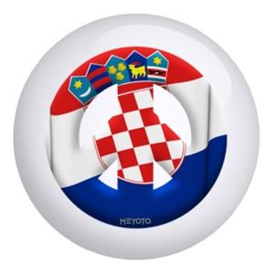 【並行輸入品】クロアチアメヨト国旗ボーリングボール Bowlerstore Products Croatian Meyoto Flag Bowl