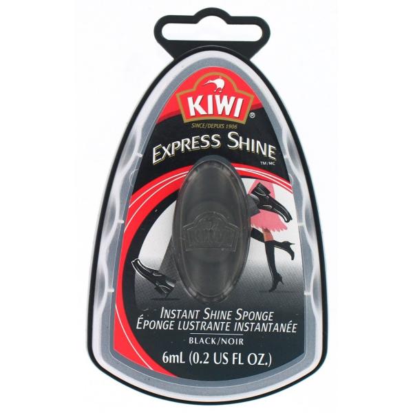【並行輸入品】Kiwi Express Shine靴磨きスポンジ、ブラック0.58 Oz ( Pac...