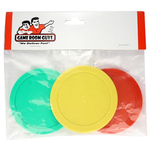 【並行輸入品】Game Room Guys Air Hockey Puck Yellow/Green...