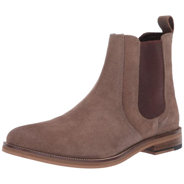 【並行輸入品】Crevo Men's Denham Chelsea Boot, Brown Sued...