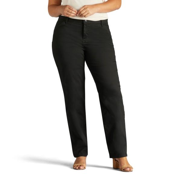【並行輸入品】Lee Women's Plus Size Relaxed Fit All Day P...