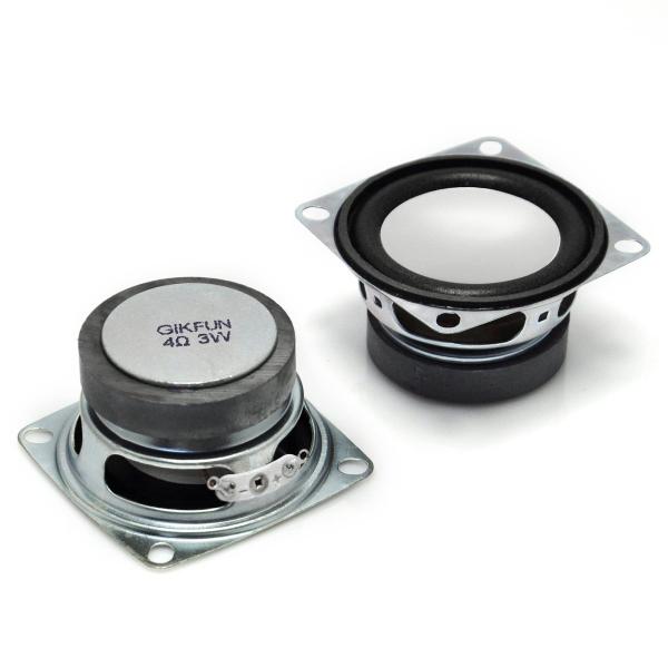 【並行輸入品】Gikfun 2" 4Ohm 3W Full Range Audio Speaker ...
