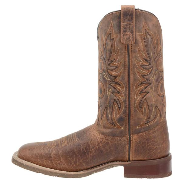 【並行輸入品】Laredo MensデュラントSquare Toe Rustブーツ ブラウン Lar...