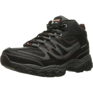 【並行輸入品】Skechers Sport Men's Afterburn M. Fit Mid Oxford,Black/Charcoal,7