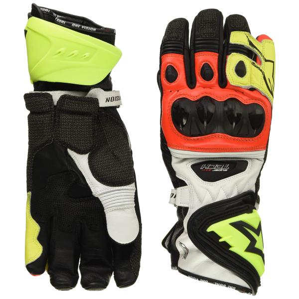 【並行輸入品】alpinestars(アルパインスターズ)バイクグローブ ブラック/イエローフロー/...