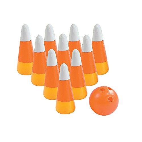 【並行輸入品】Fall Bowling Set Fun Express Candy Corn and...