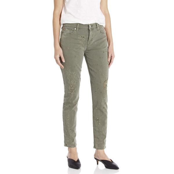 Hudson Jeans Women&apos;s Riley Crop Relaxed Straight 5...