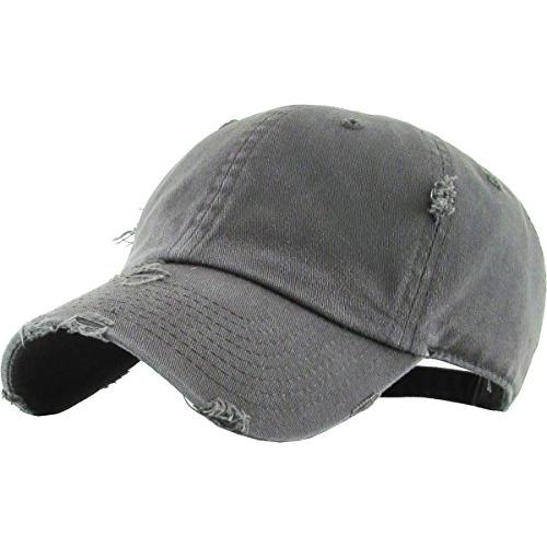 【並行輸入品】KBETHOS ヴィンテージウォッシュド加工コットンダッドハット ベースボールキャップ...