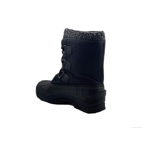 Labo Labo メンズ カラー: ブラック LB Men&apos;s Winter Snow Boots...