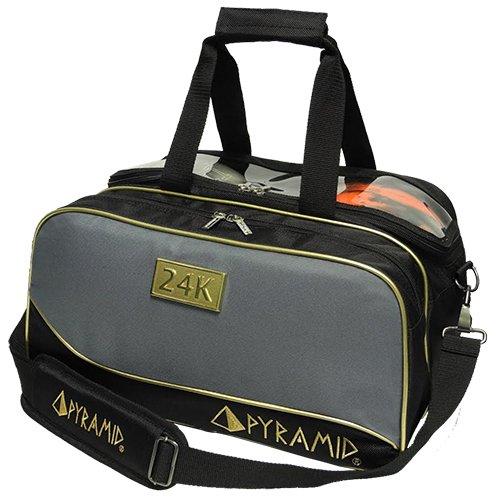 Pyramid 24K Double Tote Plus Clear Top Bowling Bag...