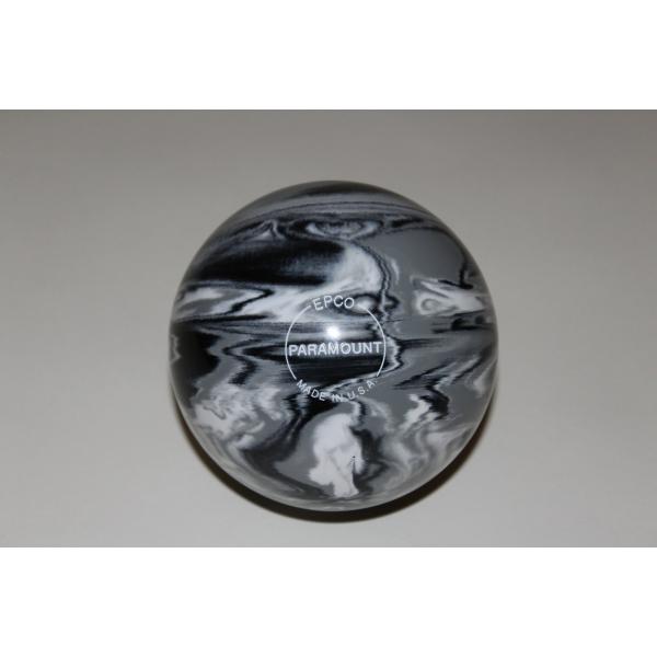 EPCO Duckpin Bowling ball  Marbleized   ブラック、ホワイトグ...