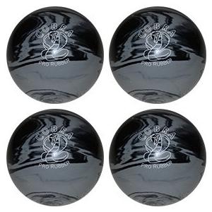 【並行輸入品】EPCO Candlepin Bowling ball コブラProゴム、グレー&ブラック 4 Balls EPCO Cand