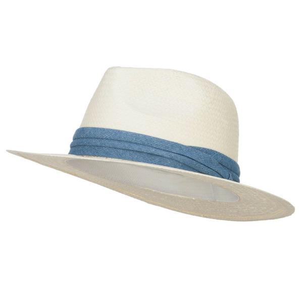【並行輸入品】Toyo Fedora Hat withカラーバンド MG Toyo Fedora H...