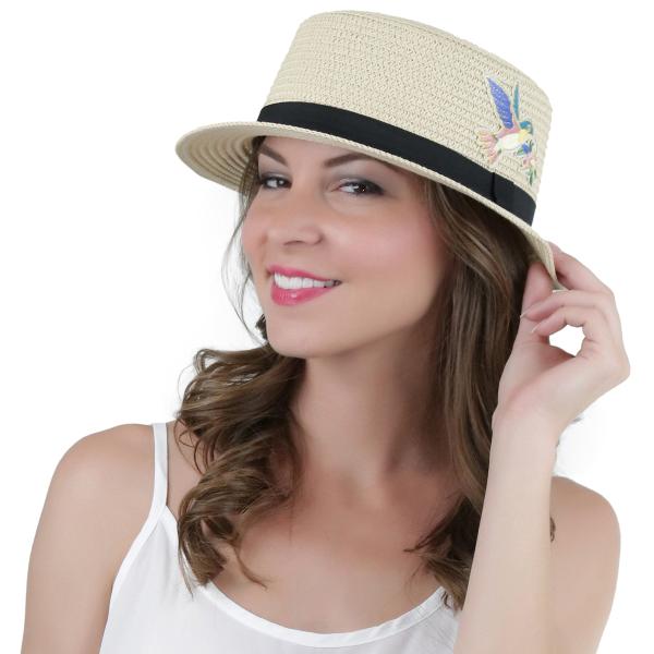 【並行輸入品】ToBeInStyle HAT レディース US サイズ: S カラー: ベージュ T...