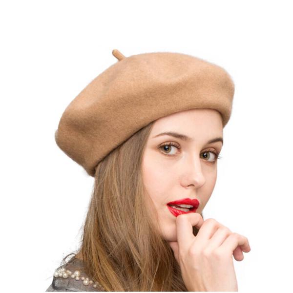 【並行輸入品】Klong HAT レディース カラー: ブラウン Gllutt Wool Beret...