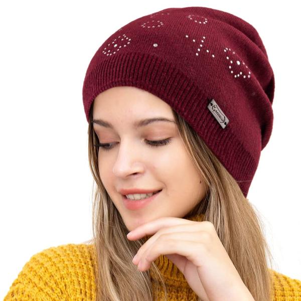 【並行輸入品】LADYBRO HAT レディース カラー: レッド LADYBRO Wool Slo...