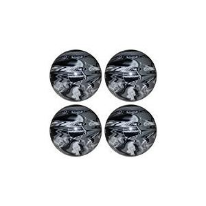 【並行輸入品】EPCO Candlepin Bowling ball Marbleized ブラック、ホワイト&グレー 4 Balls