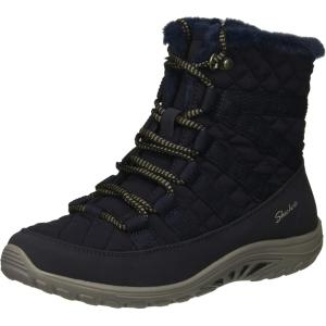 【並行輸入品】Skechers レディース レゲエ フェストモロ ロックショート キルト レースアップブーティー アンクルブーツ US サイズ: