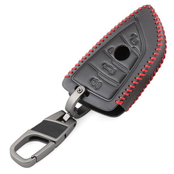 【並行輸入品】Leather Smart Key Keyless Remote Entry Fob ...