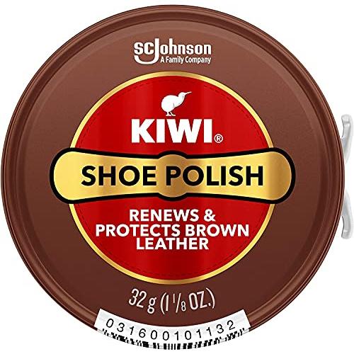 【並行輸入品】KIWI Shoe Polish, Brown, 1.125 oz (1 Metal ...